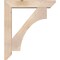 Ekena Millwork Westlake Slat Smooth Bracket w/ Offset Brace, Douglas Fir, 7 1/2"W x 38"D x 44"H BKT0806X38X44WTL06SDF - alternate 2